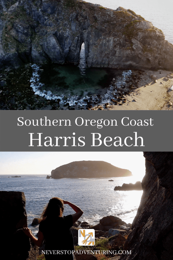 Pinnable image of Southern Oregon Coast Harris Beach