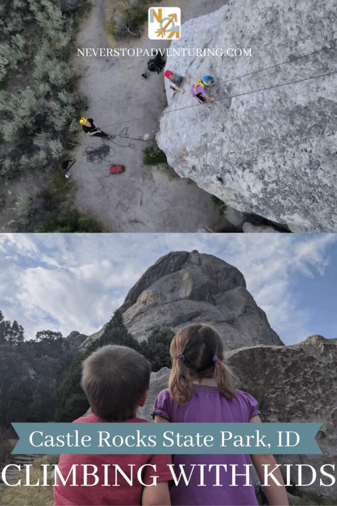Pinable image Castle Rocks State Park ID Climbing with Kids
