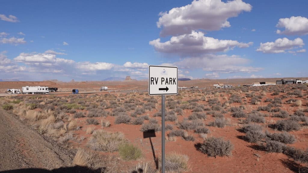 Antelope Point RV Park in Page Arizona