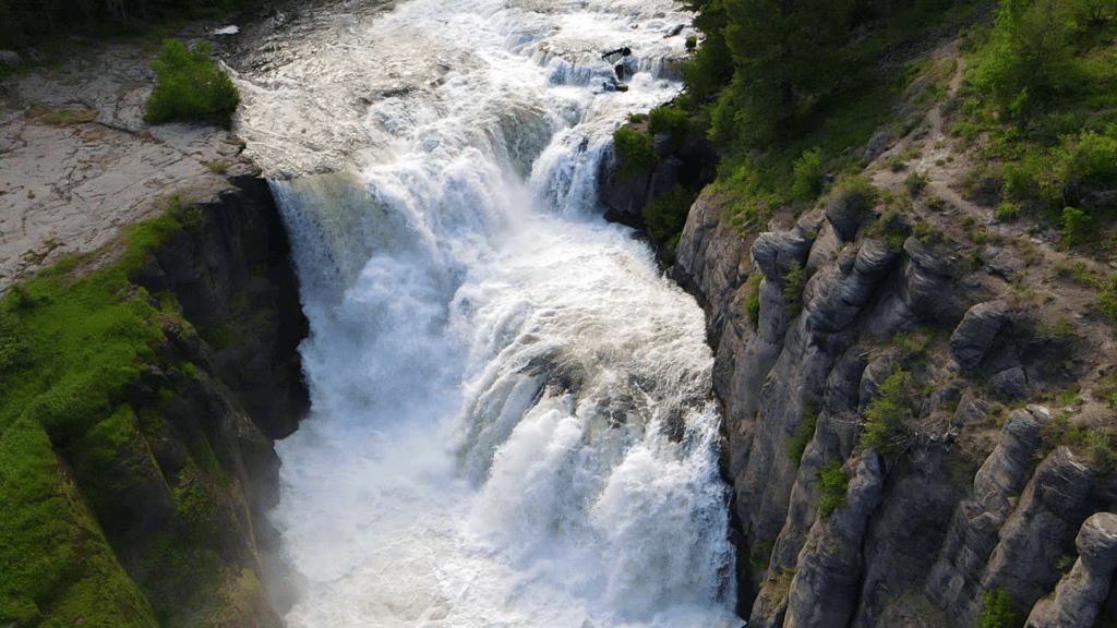 Things to do in the West Tetons:  Lower Mesa Falls