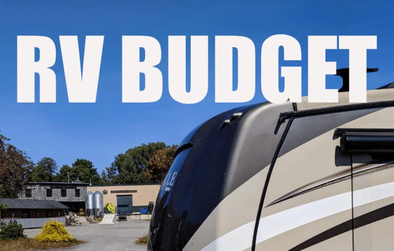 RV Budget and Expense Report: August 2021
