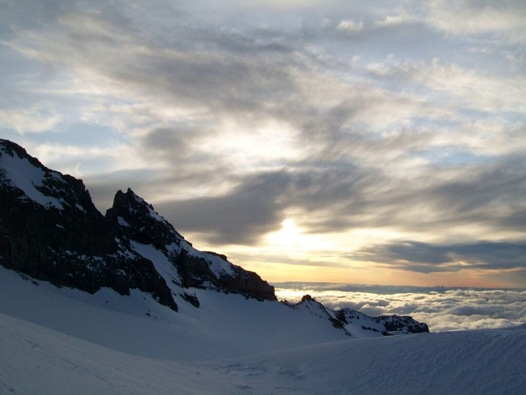 View from Camp Muir