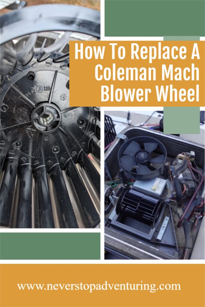 Pinnable image how to replace coleman mach blower wheel