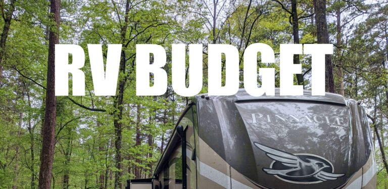 RV Budget and Expense Report – January 2022