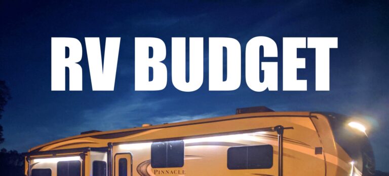 RV Budget and Expense Report – February 2022