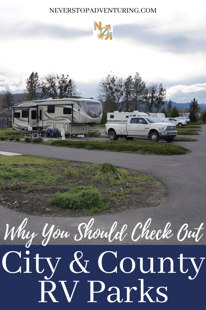 Pinnable image of fifth wheel at County RV Park