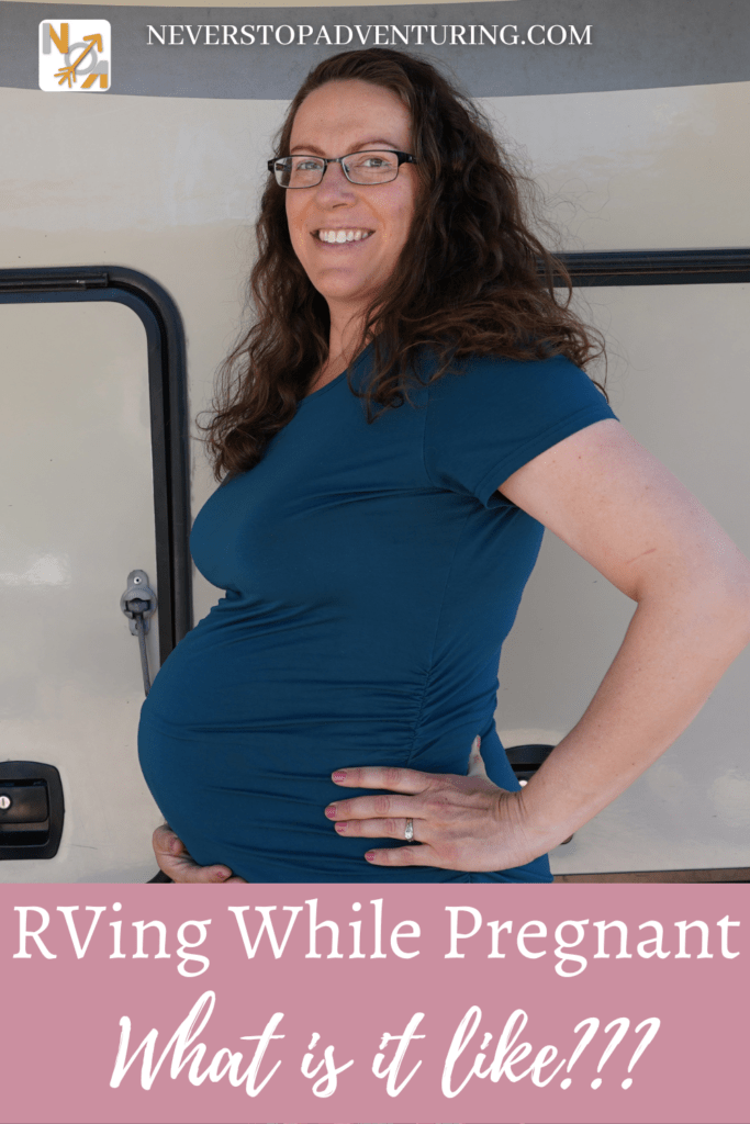 Pinnable image of RVing While Pregnant