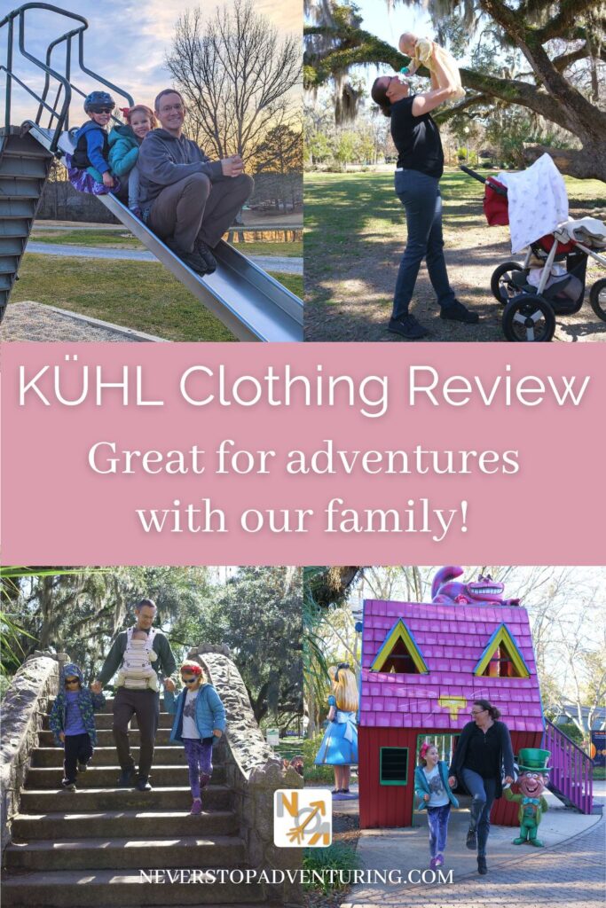 Pinnable image of KUHL clothing review