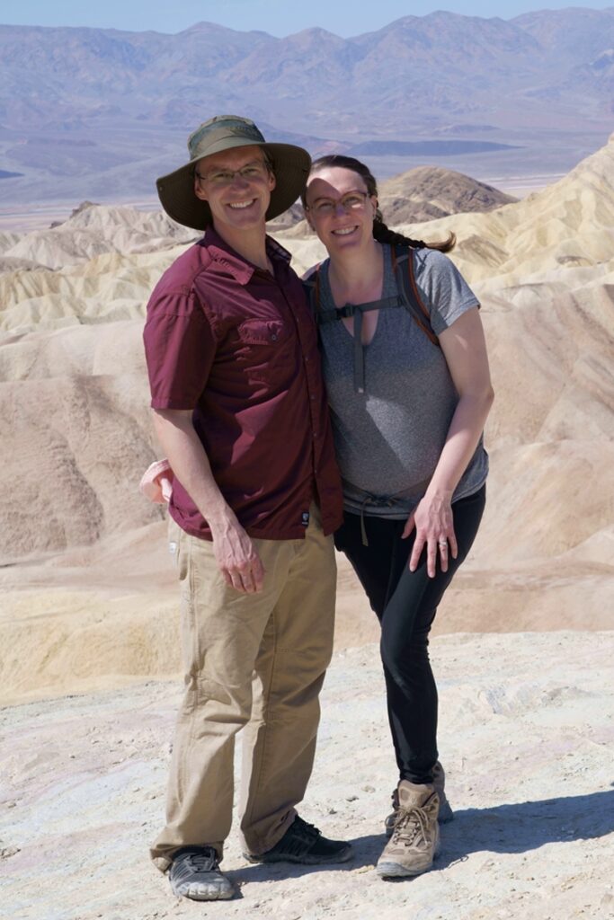 Couple at Death Valley National Park